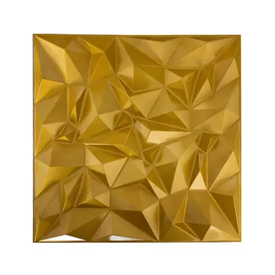 Golden Mirror 3D Decorative Wall Panels